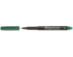 Marcador Faber Ref.1523 S  p/ Acetato Oh-Lux, Verde