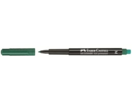 Marcador Faber Ref.1525 M  p/ Acetato Oh-Lux, Verde