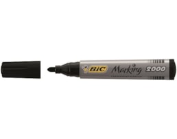 Marcador BIC Grosso Marking 2000 Permanente Preto