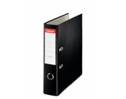 Pasta Esselte DIN A4 PVC/Papel L/L 42312 Preto