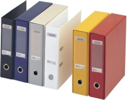 Pasta arquivo PP Roma 414/70 c/rado, Preto
