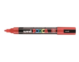 Marcador Uni Posca PC-5M, traço 1,8-2,5 mm, Vermelho