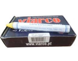 Làpis Viarco Hexagonal 12 cm Refª 107 Amarelo Cx. 12