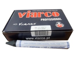Làpis Viarco Hexagonal 12 cm Refª 107 Preto Cx. 12