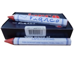 Làpis Viarco Hexagonal 12 cm Refª 107 Encarnado Cx. 12