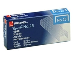 Agrafes Rexel p/ Bambi Cx.1500