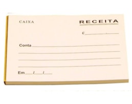 Livro Caixa Receita A6 100 Fls