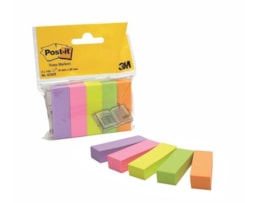 Blocos Mini Notas Post It 670/5 cores 15x50mm