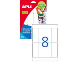 Etiquetas Apli A5 36X82MM refª 1876 c/136 etiq.