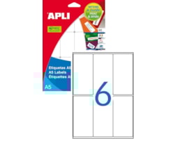 Etiquetas Apli A5 49X100MM refª 1881 c/90 etiq.