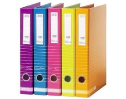 Pasta Arquivo Ancor L/E, PF-CST4,Riscas Classi Stripes Lilas
