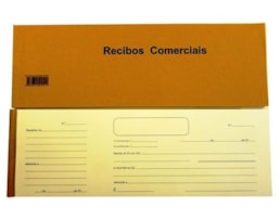Livros de Recibos Comerciais 100Fl