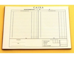 Livros Movimento de Caixa A5 100Fls