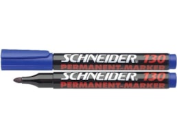 Marcador Schneider Permanente Ref.130 Azul