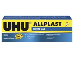 Cola UHU Allplast tubo c/ 35g refª 40373