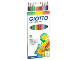 Lápis Cor Giotto Stilnovo c/12 cores Ref.256500