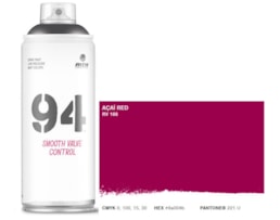 Tinta Spray MTN 94, 400 ml, RV166, Vermelho Áçai