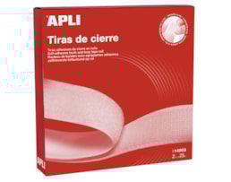 Fita Velcro Apli, 14903, 20mm X25m, Macho e Femea