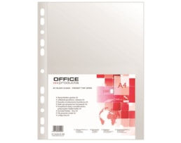 Bolsa Office p/ Catálogo A4 PP cristal, 50mic, C/100 Un