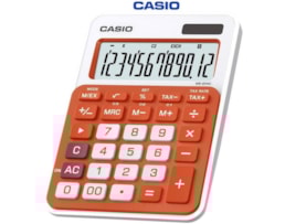 Máquina Calcular Casio MS-20NC -RG-S-EC 12 Dig. Laranja