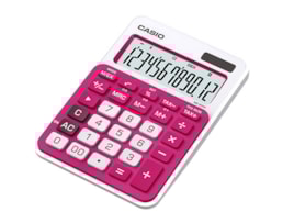 Máquina Calcular Casio MS-20NC -RD-S-EC 12 Dig. Encarnado