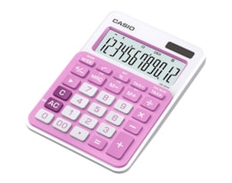 Máquina Calcular Casio MS-20NC -PK-S-EC, 12 Dig. Rosa