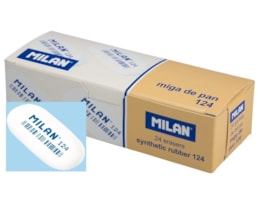 Borracha Milan, branca, Miga de pão refª CMM124