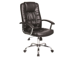 Cadeira Office, mod. Cyprus, preta