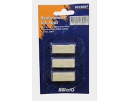 Almofada para Numeradores, S/tinta, Bl. c/ 3 Un.