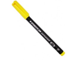 Marcador Staedtler Acetato Lumocolor 318 Fino Amarelo