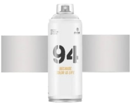 Tinta Spray MTN 94, 400 ml, Prata Jóia