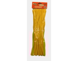 Chenille Fixo 6mmX30Cm, Amarelo, 68013600, Bl. c/50 tiras
