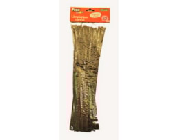 Chenille Fixo 6mmX30Cm, Castanho, 68013800, Bl. c/50 tiras