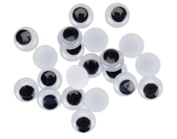 Olhos Moveis Redondos Smart Ref. 68010300, 15mm Bl. 30