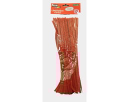 Chenille Fixo 6mmX30Cm, Vermelho, 68013300, Bl. c/50 tiras