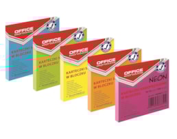 Blocos Notes Adesivo, Office, 76X76mm, 100fl. Azul Neon