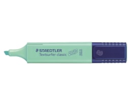Marcador Fluor. Staedtler, vintage, 364 C505, hortelã
