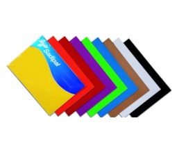 Cartolina canelada Sadipal, 21x297cm, 05800, C/10 F. Sort.