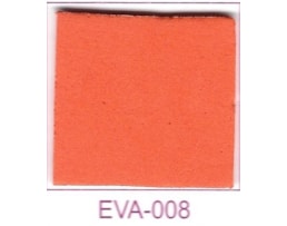 Eva, Espuma vinilica, 2mm, 50x70Cm, Ref.Eva-008, Laranja
