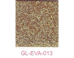Eva, Espuma Vinilica, 50X70 cm, Glitter, GL-EVA-013, Laranja
