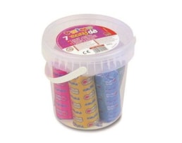 Plasticina Primo Pote c/7 coresx100 grs+peças Ref.292ED7