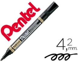 Marcador Pentel N850, Permanente, Preto