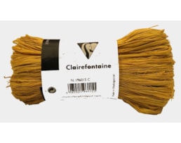 Fio de Rafia Natural Meada c/50g. Refª196015C, Amarelo Limão