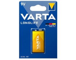 Pilhas Alcalinas Varta 4122 , 9V, 6LR61, (Eco.)