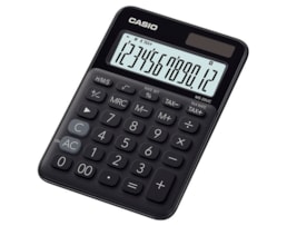 Máquina Calcular Casio MS-20UC -BK, 12 Dig. Preto