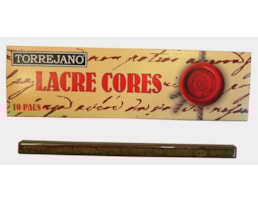 Lacre c/22 Cms, nº 3, Ouro, Caixa c/10 Paus