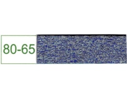Papel Crepe Metalizado Kruzeiro, 0.50X2.5m, 80-65, Azul