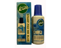 Tinta p/almofada carimbo Elite, 28ml, Azul