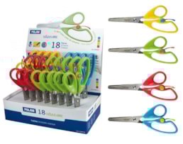 Tesoura Milan 14,4cm Ref.1489818, c/ retorno (Ponta Redonda)