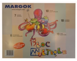 Caderno Multiplo, Margok, (Lustro+cart.+celofane) 32X24cm